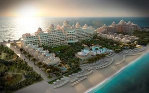 raffles the palm dubai 5*