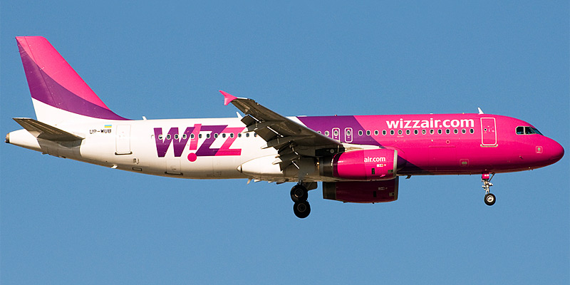 Wizz Air возобновляет полеты в 10 стран